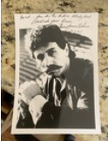 Edward James Olmos Signed & Inscribed 8×10
